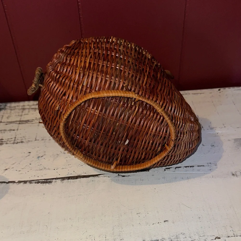 Wicker Reindeer Basket 🎄